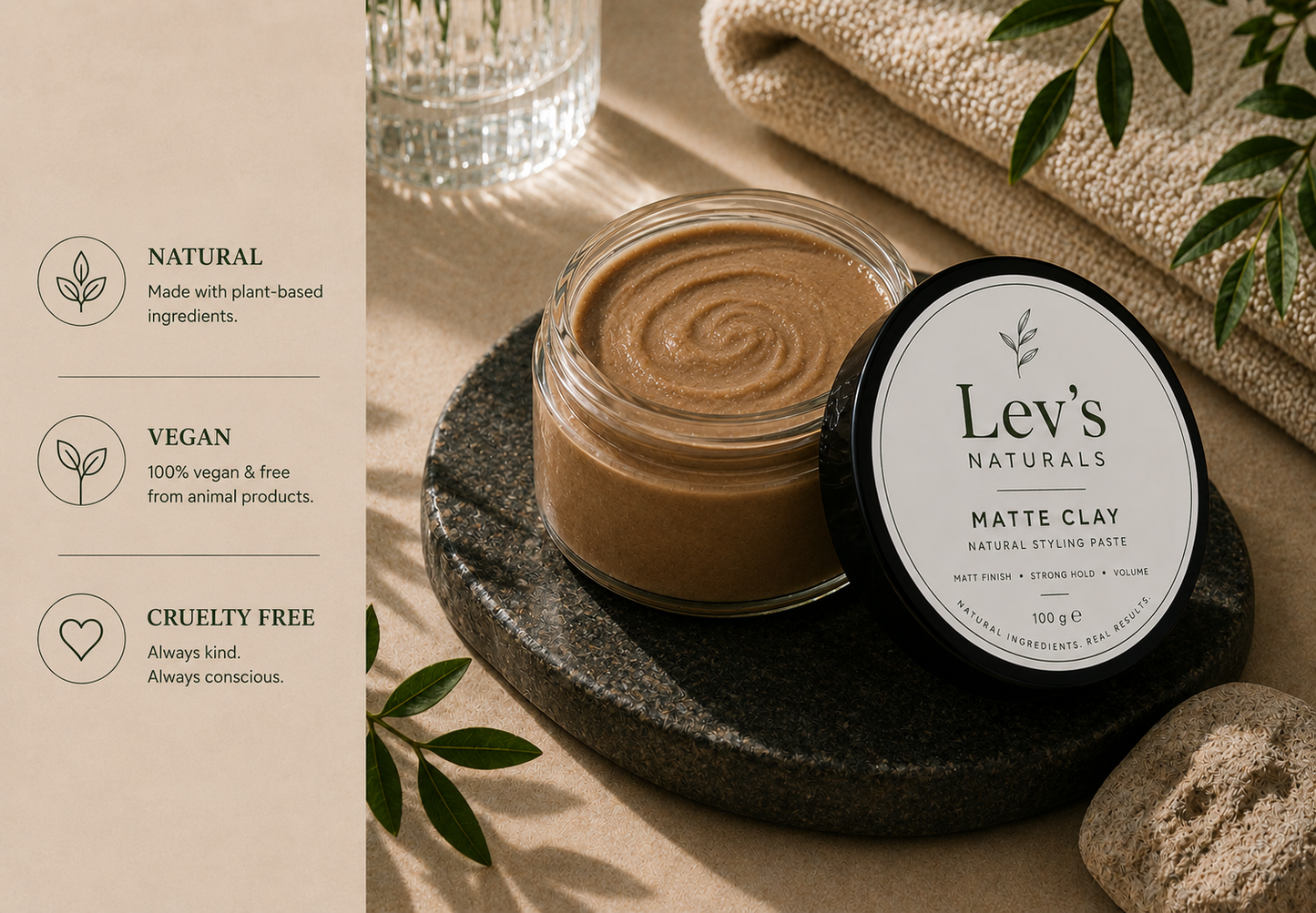 Lev´s Naturals Matte Clay